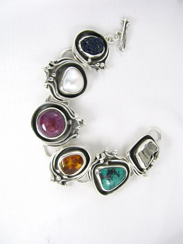 6 Stone Bracelet